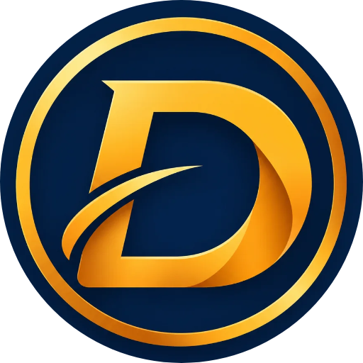 Plano Dryer Pros circular logo icon with a gold letter D